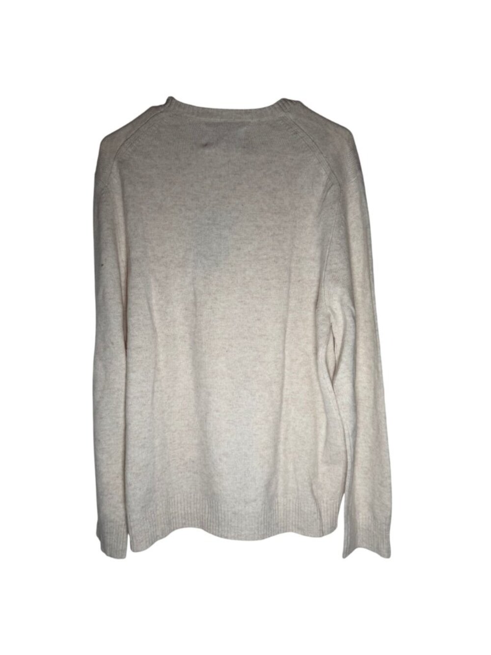Everlane The Premium Merino Crew Neck Sweater Men's Size Large in Oat New W/ Tag - Picture 6 of 6